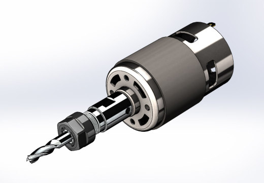 nema 23 步进电机驱动的迷你CNC铝铣床缩略图